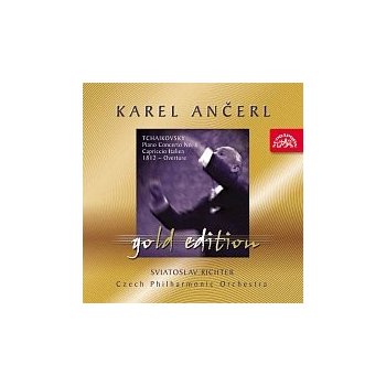 Česká filharmonie/Ančerl Karel - Ančerl Gold Edition 20 Čajkovskij - Koncert pro klavír a orch. b moll, Italské capriccio, Slavnostní předehra CD