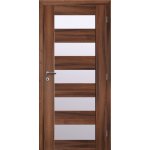 Solodoor 75 x 198,5 cm pravé ořech královský prosklené 490400000811 – Zbozi.Blesk.cz