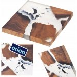 Orion Podtácek akácie/resin River 1 ks 8x8cm – Zboží Mobilmania