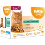 Iams Cat Senior Kuře v omáčce 85 g – Hledejceny.cz