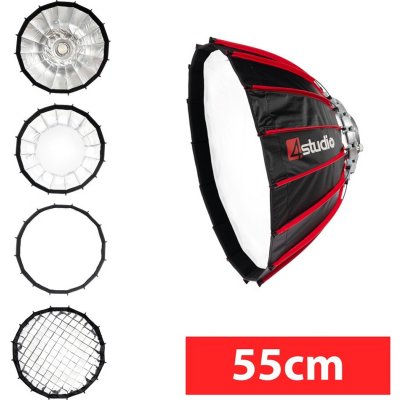 4studio Octa Softbox Quick mini 55 cm s voštinou bowens – Zboží Živě