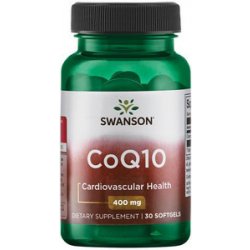 Swanson Co Q10 400 mg 30 gelové tablety