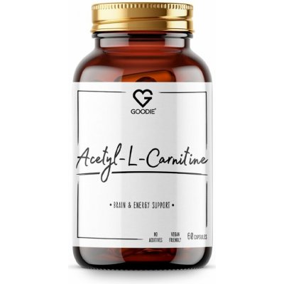 Goodie Acetyl-L-Karnitin HCl Aktivní forma 60 kapslí – Hledejceny.cz
