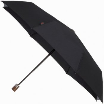 Somsonite Wood Classic deštník pánský automatický černý