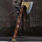 Epic Armoury Vikingská jednoruční ruční sekera na LARP – Zboží Mobilmania