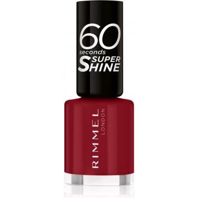 Rimmel 60 Seconds Super Shine lak na nehty 314 Fiercely 8 ml – Zboží Mobilmania