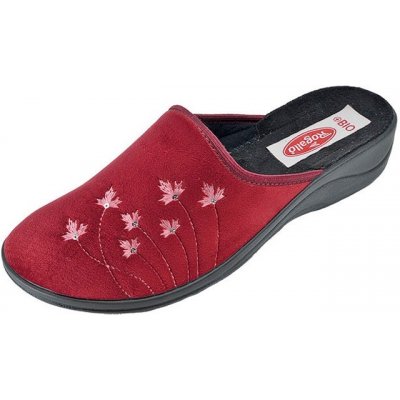 Rogallo 27881 dámská domácí obuv bordo – Zboží Dáma