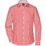 James&Nicholson kostkovaná JN637 Red – Zboží Mobilmania