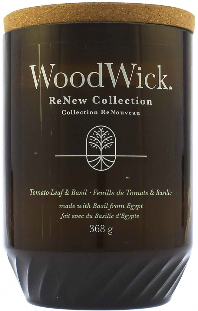 WoodWick ReNew TOMATO LEAF & BASIL 368 g