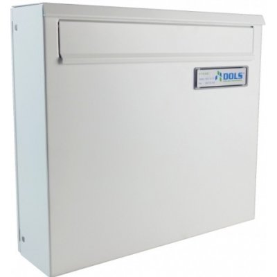 Poštovní schránka A-02 do plotu a branky - RAL 9016 MAT. - BÍLÁ – Sleviste.cz