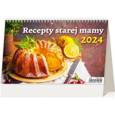 Slovenský Recepty starej mamy / 22,6cm x 16,9cm / S305-24 2024 – Zboží Mobilmania