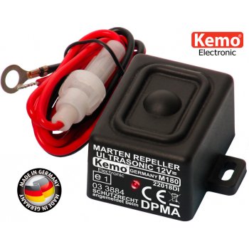KEMO Electronic Odpuzovačkun M180 pro montáž do auta vodotěsný