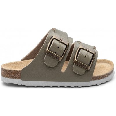 Protetika dětské ortopedické pantofle Lifestyle T94/53 khaki – Sleviste.cz