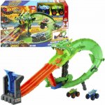Hot Wheels Monster Trucks dráha Dračí zkáza JFR06 TV – Hledejceny.cz