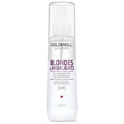 Goldwell Dualsenses Blondes & Highlights Serum Spray - sérum pro lesk barvených a melírovaných vlasů 150 ml