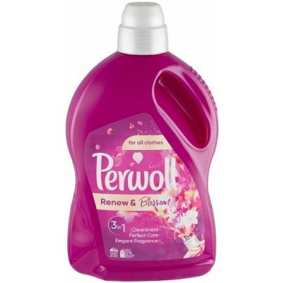 Perwoll Renew & Blossom prací gel, 45 PD 2,7 l – Hledejceny.cz