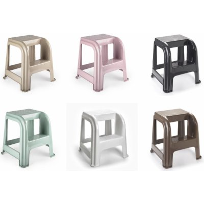 PlasticForte Taburet - schůdky 42x44x46cm, mix barev – Zboží Dáma