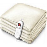 Tresko Elektrická vyhřívaná deka 160x120cm Krémová – Zboží Mobilmania