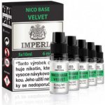 Boudoir Samadhi s.r.o. IMPERIA Nikotinová báze Velvet PG20/VG80 6mg 5x10ml – Zboží Dáma
