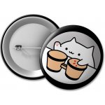 MemeMerch placka Bongo Cat – Zboží Mobilmania