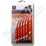 SOFTdent mezizubní kartáčky zahnutý S 0,5 mm 6 ks – Zboží Dáma