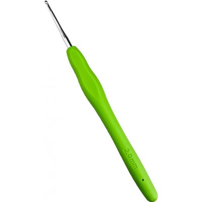 Pro Háčkování Háček se silikonovou rukojetí 2 mm – Hledejceny.cz