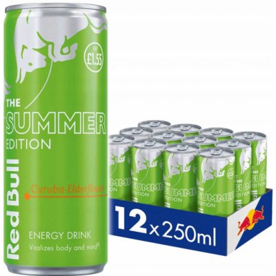 Red Bull The Green Edition Curuba-Elderflower 12 x 250 ml – Zboží Dáma