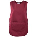 Premier Tabard zástěra s kapsou a zapínáním Clean burgundská fialová – Hledejceny.cz