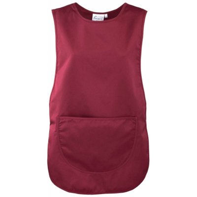 Premier Tabard zástěra s kapsou a zapínáním Clean burgundská fialová – Hledejceny.cz