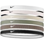 Nike Flex Classic Headbands 6PK bílá světlá army/černá – Sleviste.cz