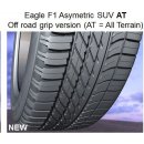 Osobní pneumatika Goodyear Eagle F1 Asymmetric 255/60 R19 113W