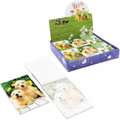 Junior Blok trhací s potiskem 59x83 mm Dog 40 listů – Zboží Živě