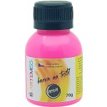 ARTEMISS Barva na textil neon (zářící pod UV světlem) 70 g 72 neon oranžová světlá – Zboží Dáma