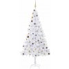 Vánoční stromek vidaXL Umělý vánoční stromek s LED a sadou koulí 150 cm 380 větviček