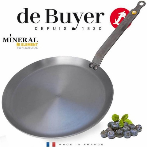 de Buyer Pánev na palačinky 5615.26 Mineral B Element ocel 26 cm