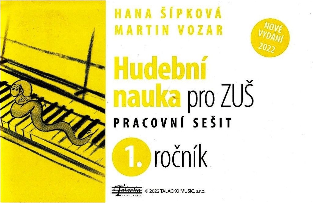 HUDEBNÍ NAUKA PRO 1.ROČNÍK ZUŠ PS - Šípková H.,Vozar M.