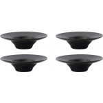 House Doctor Porcelánový stojánek na vejce Pion Black set 4 ks – Zboží Mobilmania