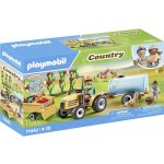 Playmobil 71442 Traktor s přívěsem a nádrží na vodu – Zboží Dáma