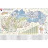 Nástěnné mapy Excart Maps Slovensko - nástěnná mapa PSČ 135 x 90 cm Varianta: bez rámu v tubusu, Provedení: laminovaná mapa v lištách