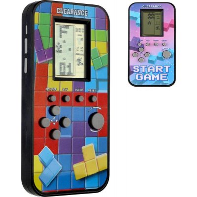 Hra retro digitální Tetris Brick Game mobil padající kostky na baterie Zvuk 2 barvy – Hledejceny.cz