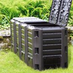 Dekorhome 1600 l D6394 černá – Zboží Mobilmania