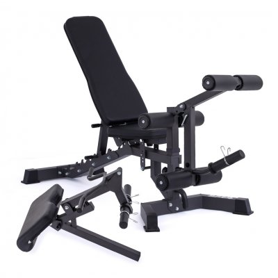 TRINFIT Bench L5 Pro s kopačem a bicepsovou opěrkou – Zboží Dáma