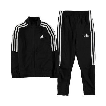 Adidas Tiro Poly Suit Junior Boys Black White