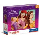 Clementoni obrázkové kostky Disney Princezny 12 kostek – Zboží Mobilmania