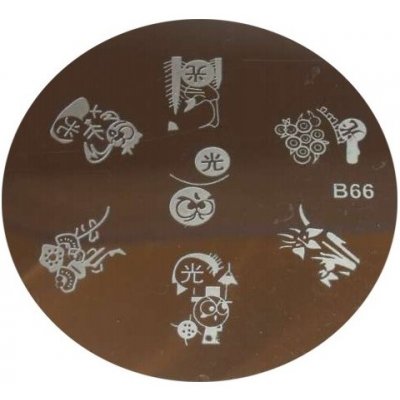 Expa-nails šablonka na razítka 0 – Zboží Dáma