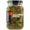 Konzervovaná a nakládaná zelenina Peppadew Papriky jalapeno zelené pálivé plátky 12 x 400 g