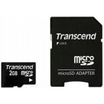 Transcend microSD 2 GB TS2GUSD – Sleviste.cz