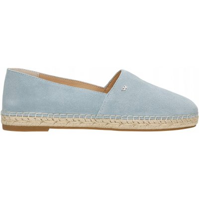 Světle modré dámské espadrilky ze štípenky – Sleviste.cz
