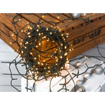 LAALU Vánoční světelný řetěz TEPLÁ BÍLÁ 4 m – Zboží Mobilmania