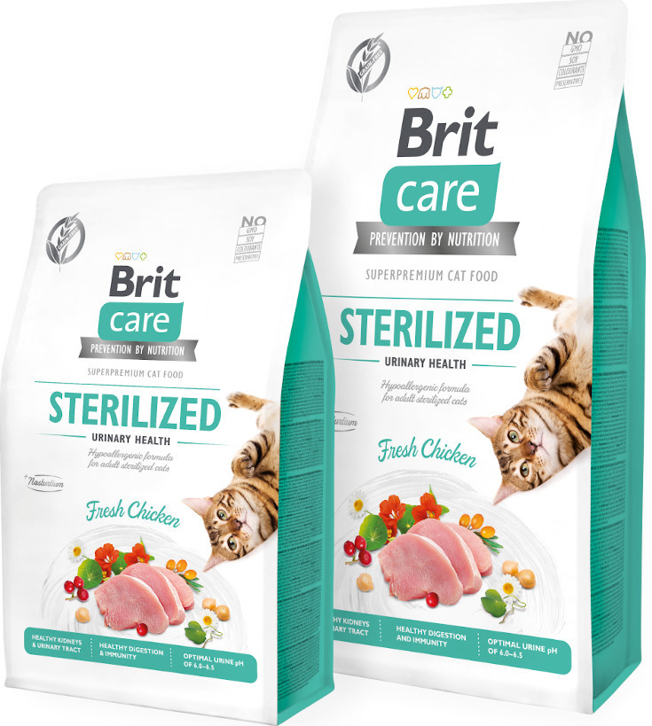 Brit Care Cat Grain-Free Sterilized Urinary Health 4 kg